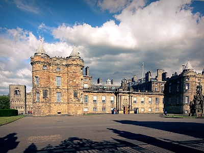 DSC01214  Holyrood Palace, Edinburgh, Scotland : Scotland, Holyrood Palace, Edinburgh