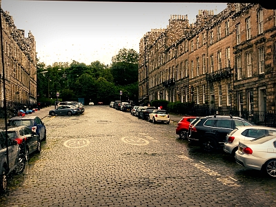 DSC01293  Rainy day in Edinburgh.