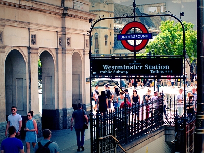 DSC00369  Westminster Station Entrance