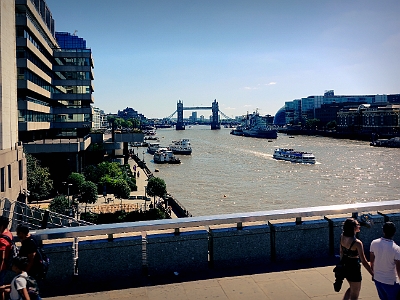 DSC00403  London Bridge, looking at Tower Bridge