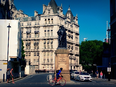 DSC00479  Spencer Compton, Eighth Duke of Devonshire, 1833-1908, across from the Horse Guards building