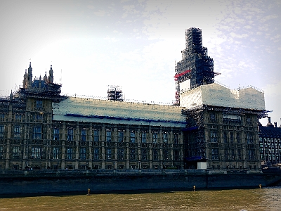 DSC00698  Parliment and Big Ben under renovation