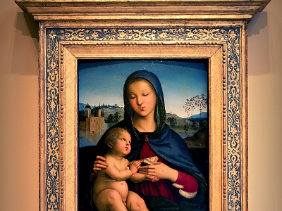 P7056052a   Madonna and Child with Book , c. 1502-03 Raffaello Sanzio, called Raphael (Italian, 1483-1520)